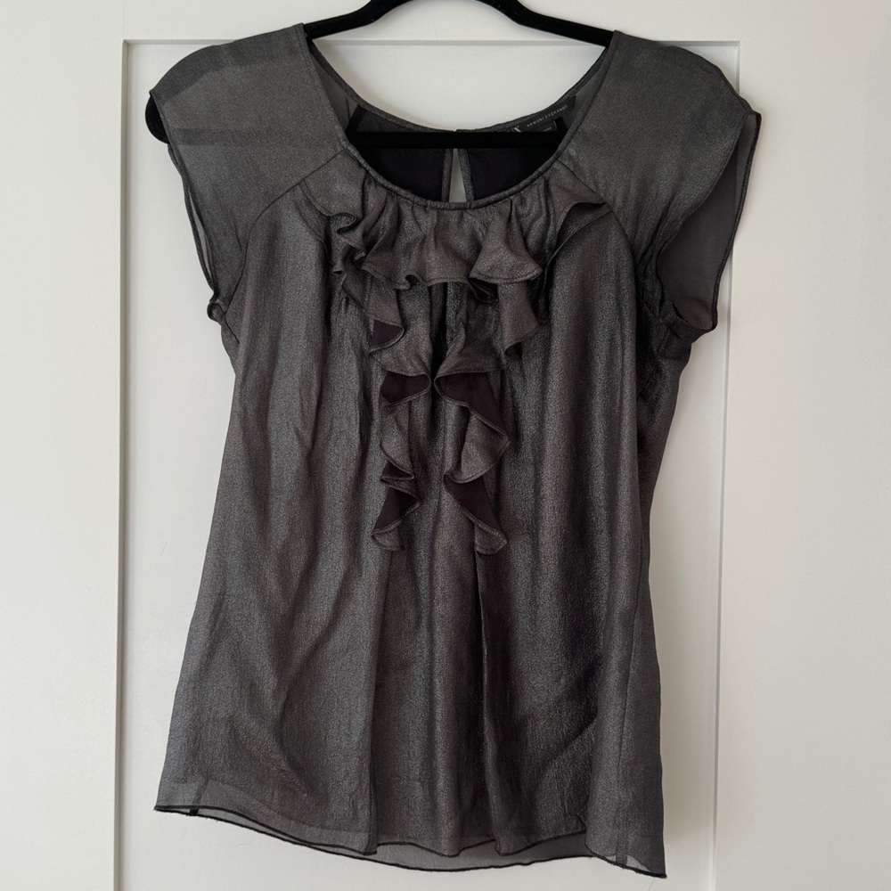 Armani Exchange Silk Blouse